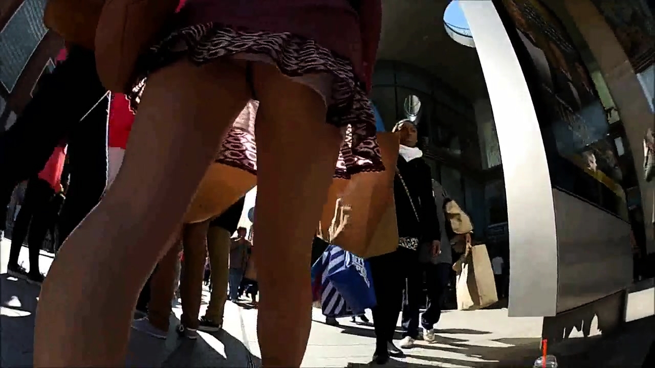 Street Voyeur Following Attractive Amateur Babes Upskirt Video at Porn pic pic
