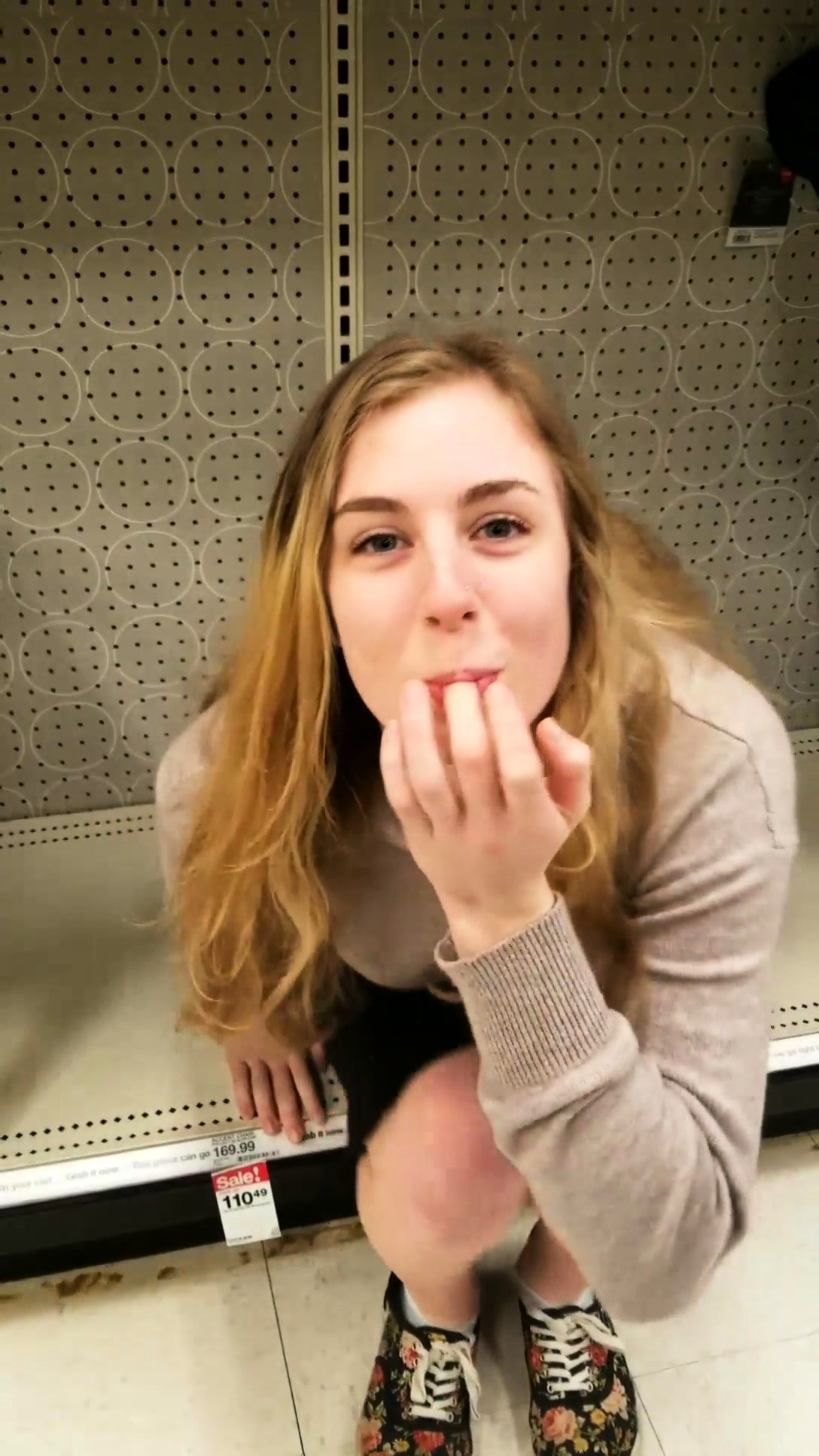 Stacked Amateur Teen Pounded Doggystyle In A Dressing Room Video at Porn image